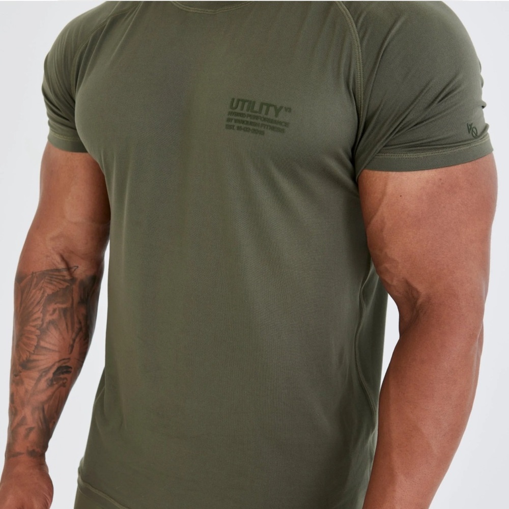 VANQUISH UTILITY V3 KHAKI T SHIRT